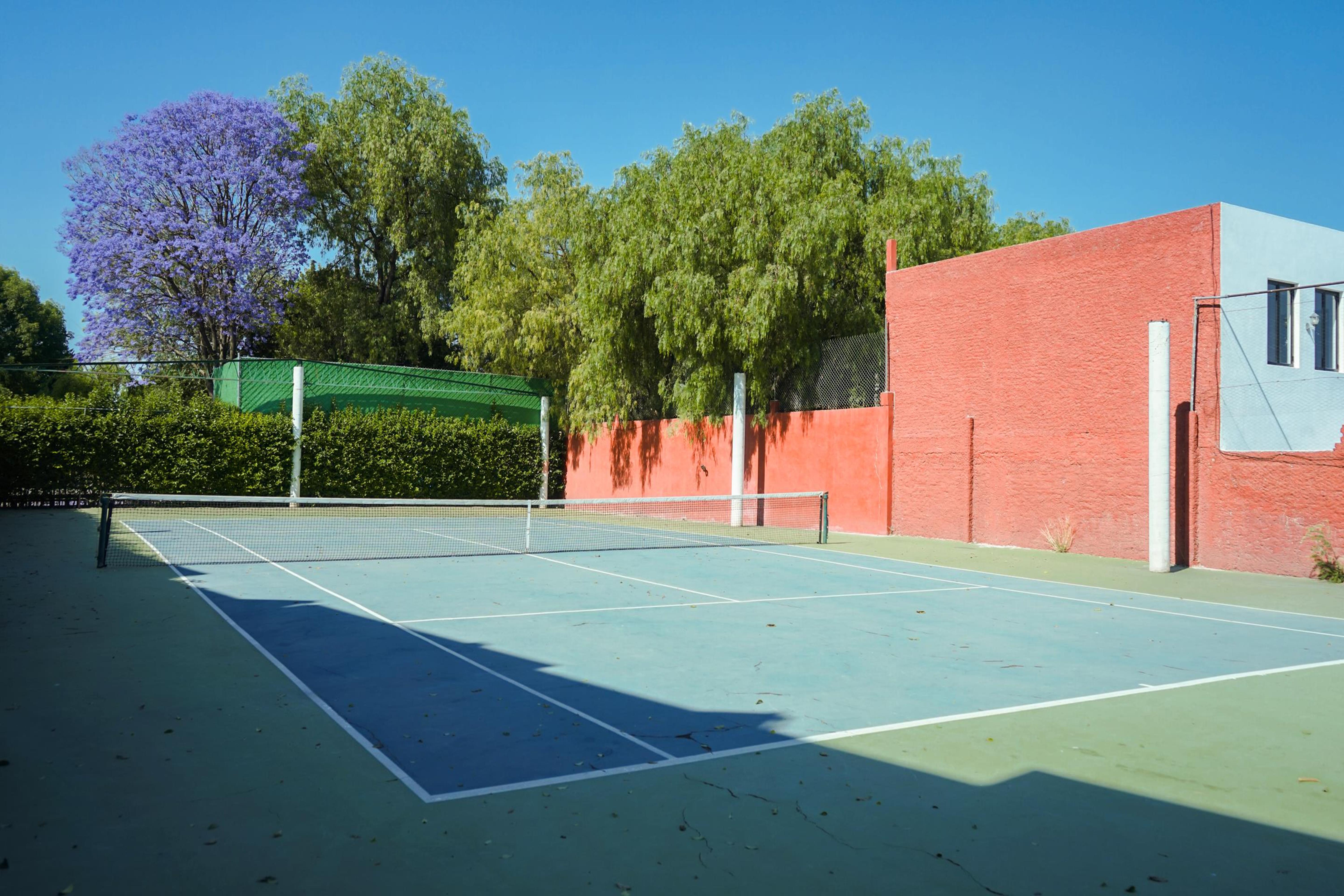 Real De Minas San Miguel De Allende Eksteriør billede Tennis court at the school
